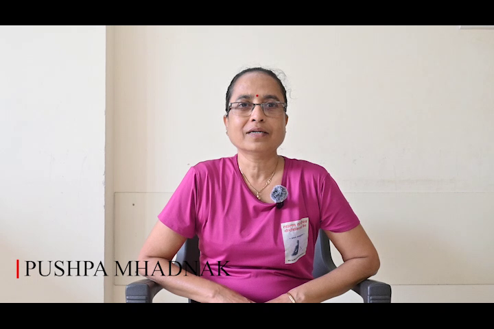 Pushpa Mhadnak Testimonial