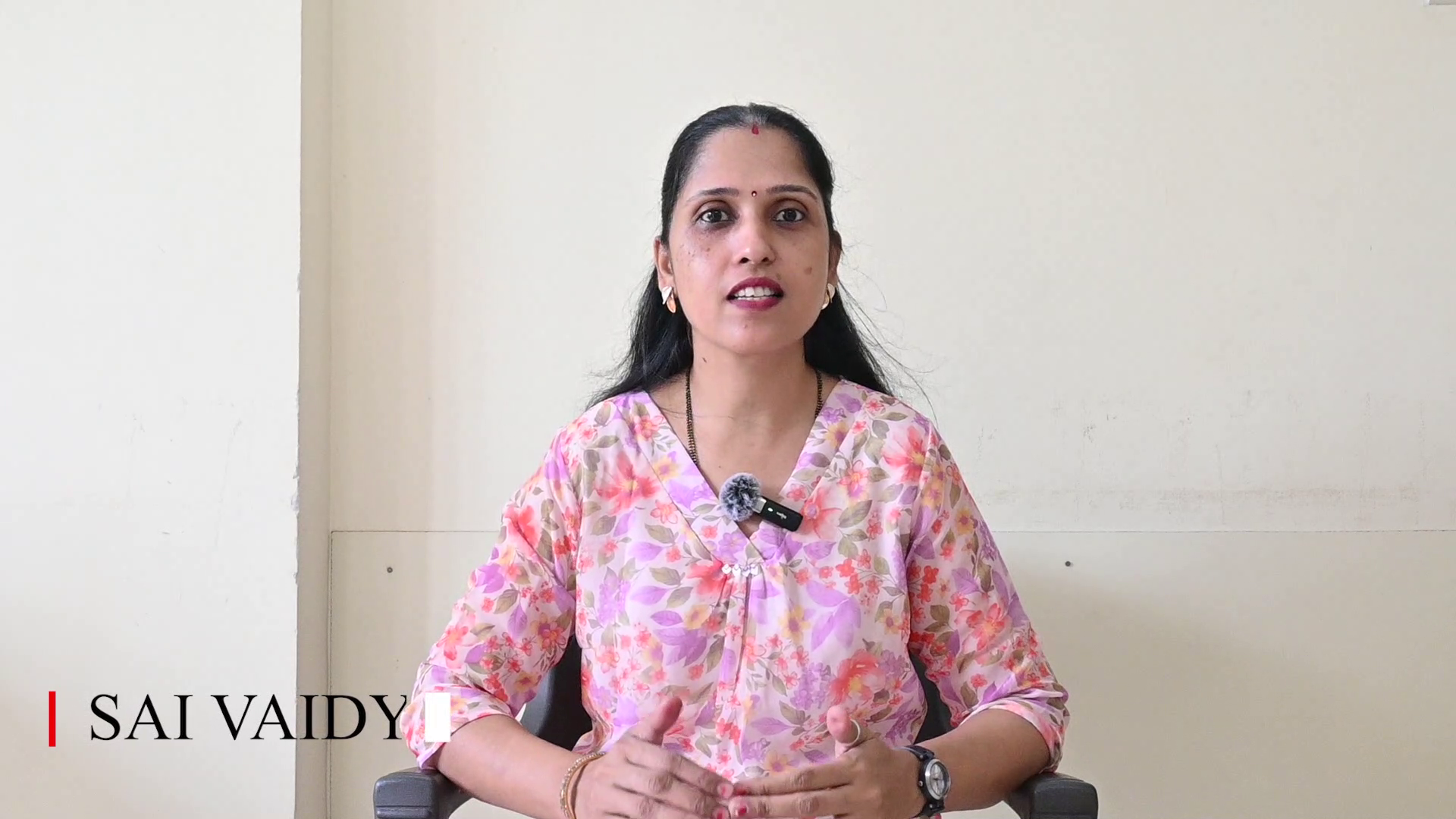 Sai Vaidya Testimonial